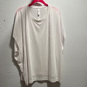 Athleta White Oversized Relaxed T-Shirt